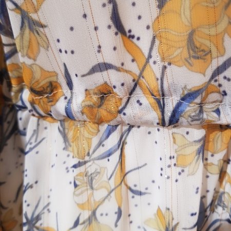 자수 쉬폰 원피스