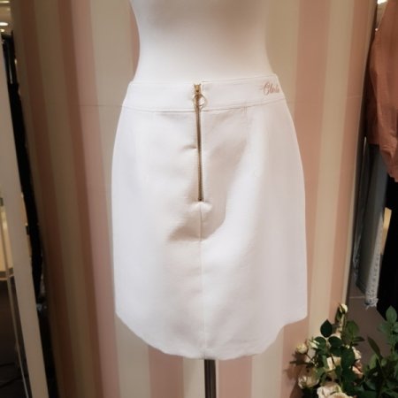 버튼 포인트 스커트