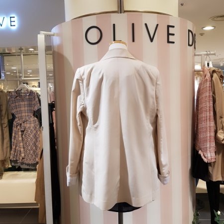 벨티드 투버튼 자켓