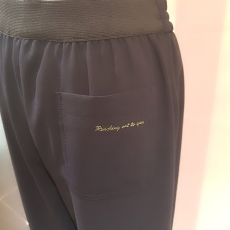 밴딩 옆트임 팬츠