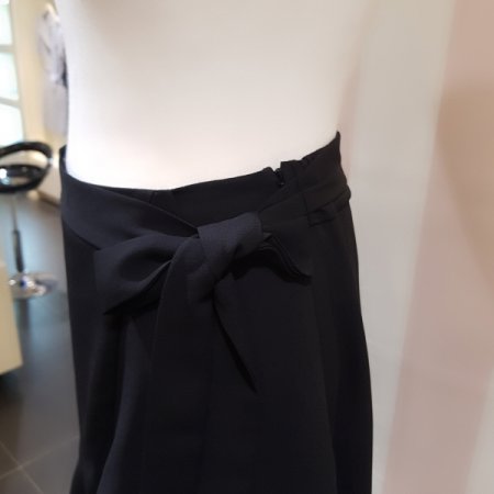 허리 밴딩 프릴 스커트