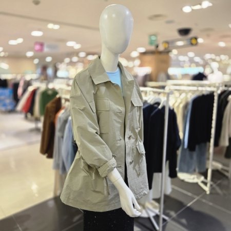 허리스트링 루즈핏 점퍼