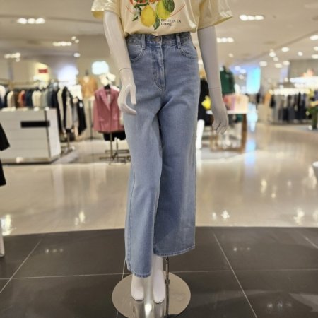 워싱 데미지 데님 팬츠