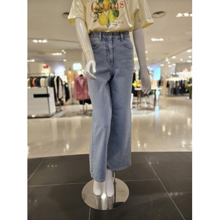 워싱 데미지 데님 팬츠