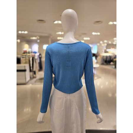 썸머 라운드 골지 가디건