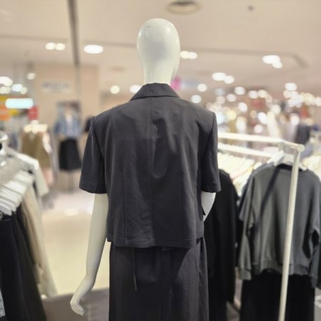 셋업 반팔 자켓