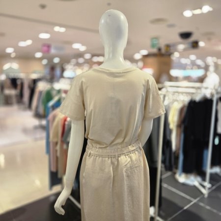 아트웍 면 티셔츠