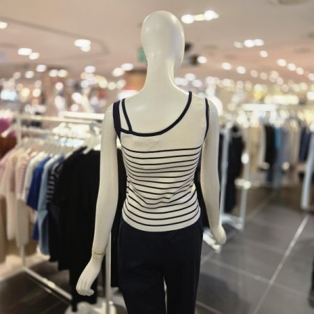 언발 단가라 민소매니트