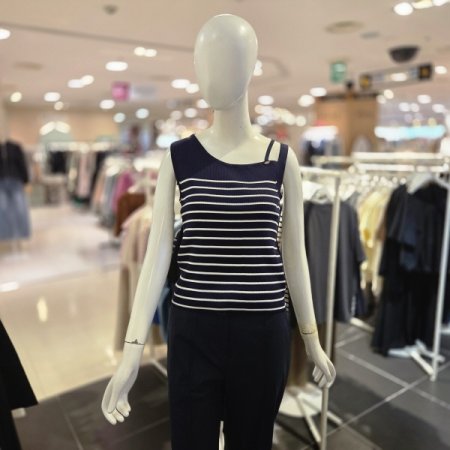 언발 단가라 민소매니트