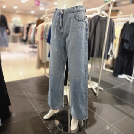 와이드핏 데님 팬츠