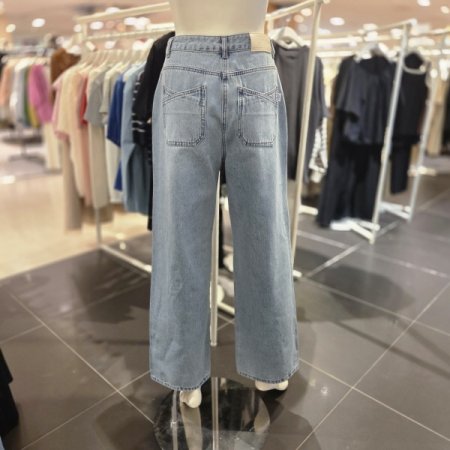 와이드핏 데님 팬츠