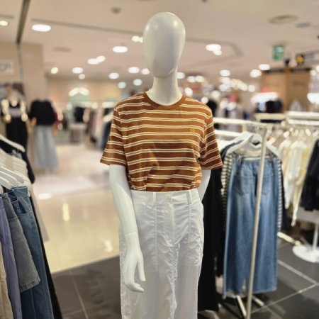 단가라 여름 티셔츠