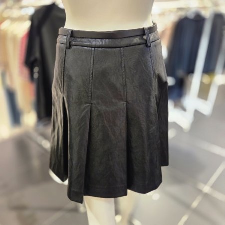 플리츠 레디 미니 스커트