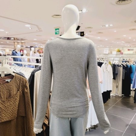 뷔스티에 레이어드 긴팔티셔츠