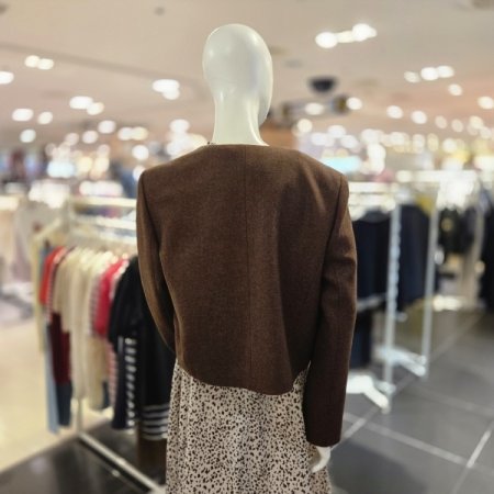 노카라 울크롭 자켓