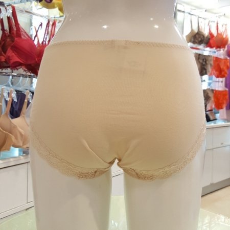 부유방커버 노와이어브라 팬티세트