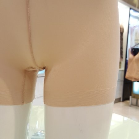 여성 심플 햄 사각팬티 2색택1