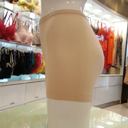 여성 심플 햄 사각팬티 2색택1