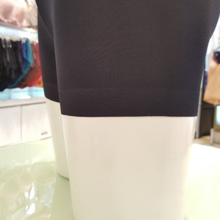 여성 심플 햄 사각팬티BK