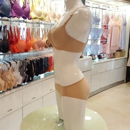 심플 베이직 몰드브라 팬티세트SBR