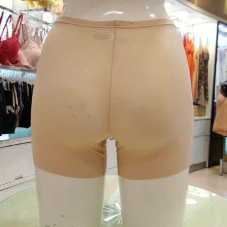 여성 심플 햄 사각팬티BG