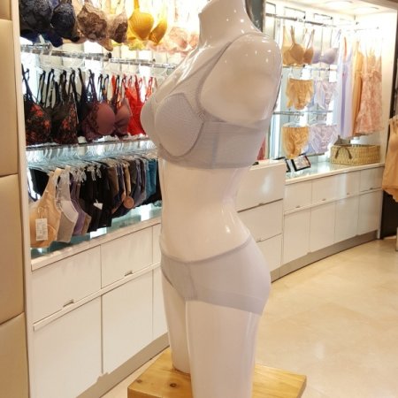 인견 매쉬 노와이어 몰드브라팬티세트