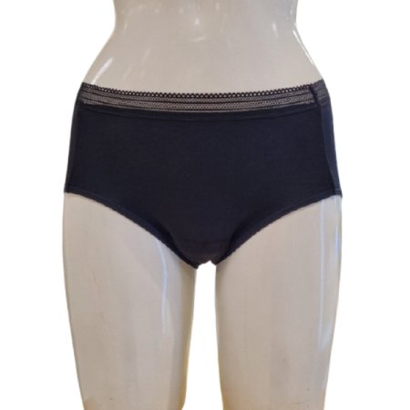 모달 솔리드 요실금 팬티BK