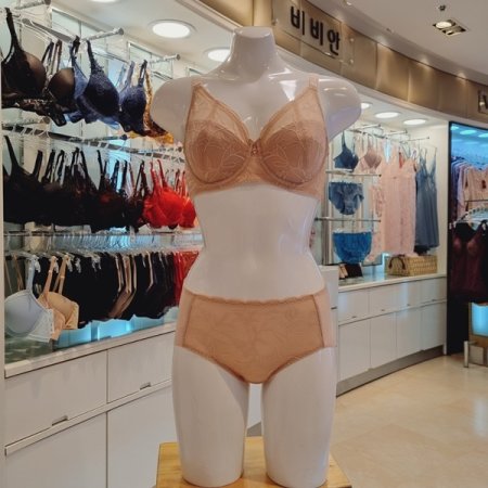 풀컵 기능성 빅사이즈 브라팬티세트
