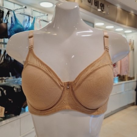 풀컵 메쉬 몰드브라 큰컵 팬티세트SK