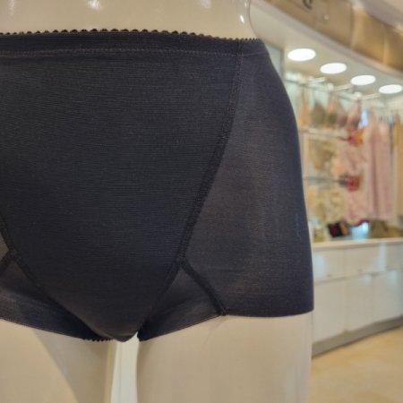 파워네트 원단 힙업 삼각 거들팬티BK
