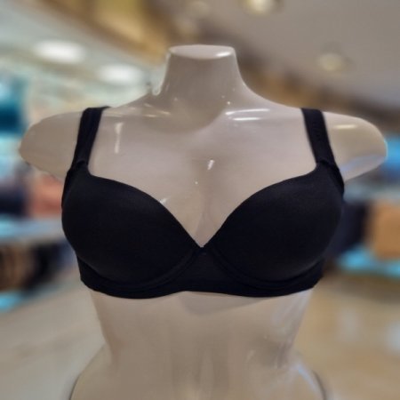 군살커버 이중날개 베이직 몰드브라BK