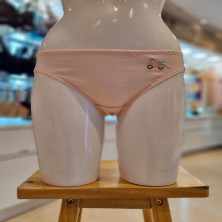 자동차 자수 순면 요일팬티4종세트