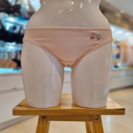 자동차 자수 순면 요일팬티 4컬러세트