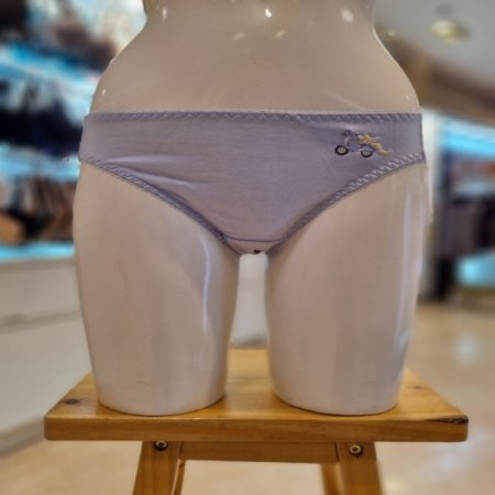 자동차 자수 순면 요일팬티 4컬러세트