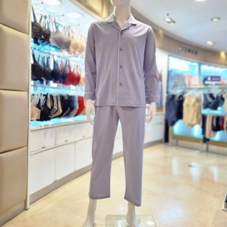 프리미엄 면 100수 솔리드 커플잠옷