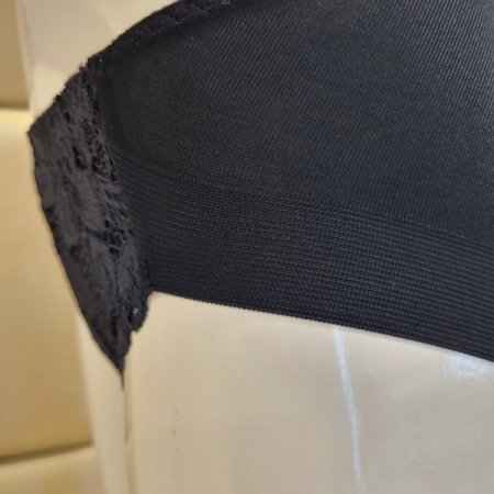 BBM 블랙 쟈가드 레이스 햄라인팬티