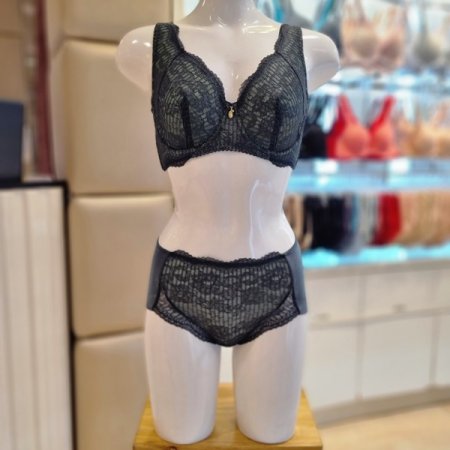 BBM 홑겹 풀컵브라 팬티세트DGR