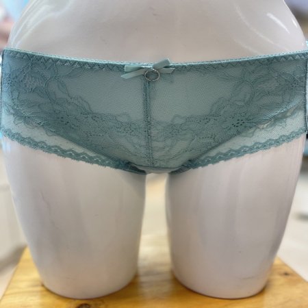 자가드레이스 여성 레이스 햄팬티