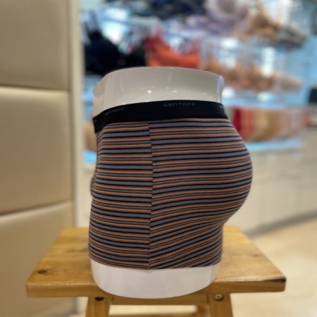 스트라이프 남성 사각 드로즈팬티