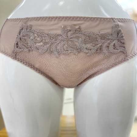 꾸띄르 고급자수 캐미컬 여성 햄팬티