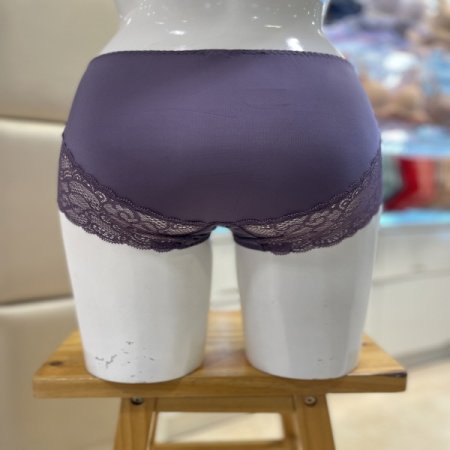 꾸띄르 퍼플 여성 레이스팬티