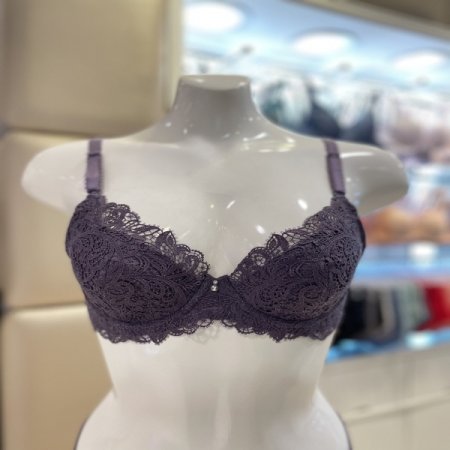 꾸띄르 퍼플 여성 부직포브라팬티세트