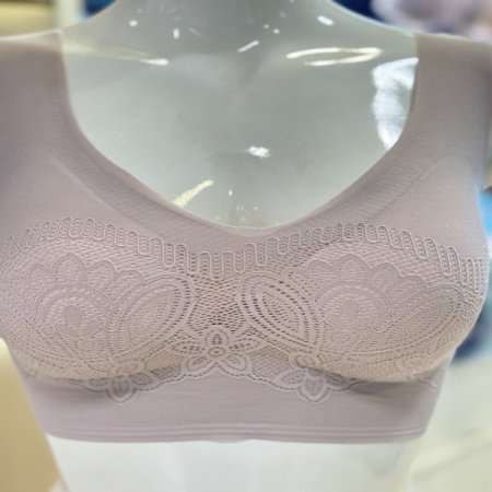 퓨징 무봉제 탑 브래지어