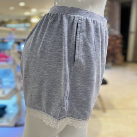 모달멜란지 여성홈웨어 실내복반바지