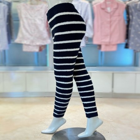 스트라이프 탁벨 여성 홈웨어바지