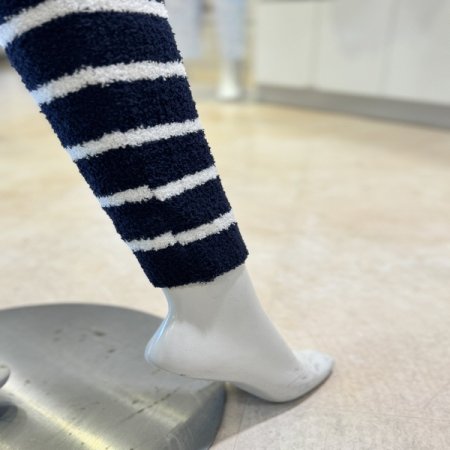 스트라이프 탁벨 여성 홈웨어바지