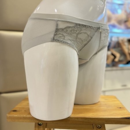 올리브그린 푸딩 여성 햄팬티