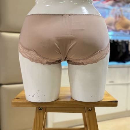 쉬폰 자수 여성 레이스팬티