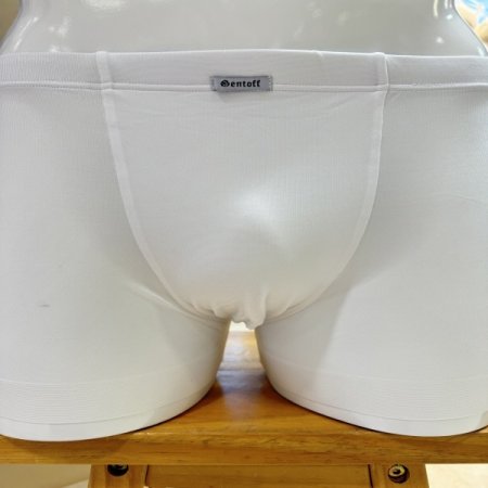 햄라인 화이트 남성 사각 드로즈팬티