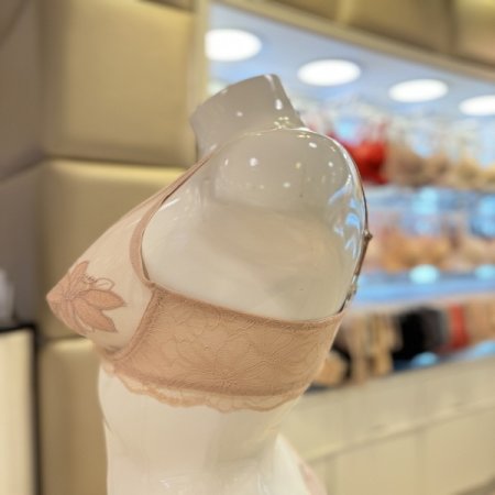 텍1시스루 올망사 여성 홑겹브래지어